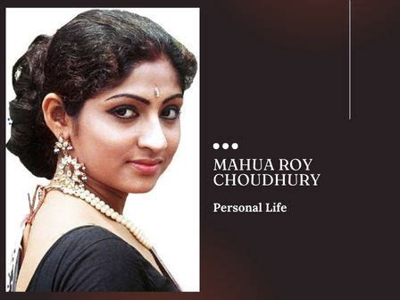 Mahua Roy Choudhury Biography, Wikipedia, Age, Husband & More! - Bongo ...
