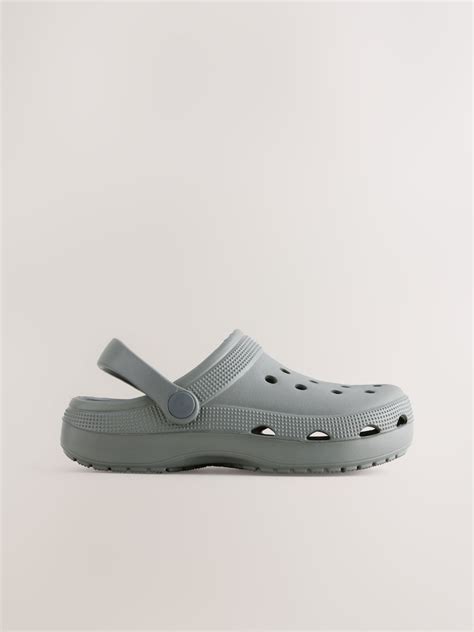 Buy Grey Comfort Clogs from Next India