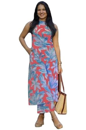 Buy ANNI DESIGNER Women's Rayon Viscose Straight Printed Kurta with ...