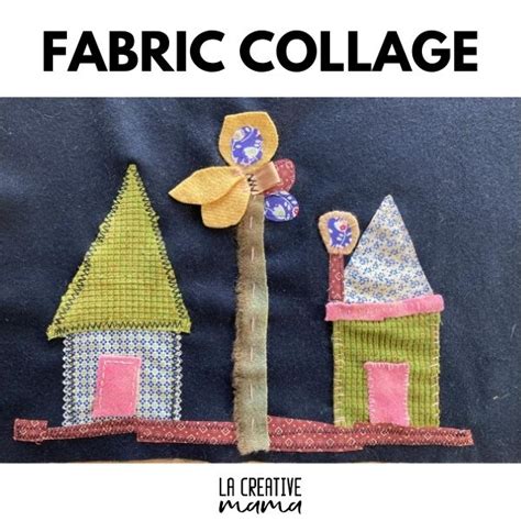 Image result for Fabric Collage Tutorial