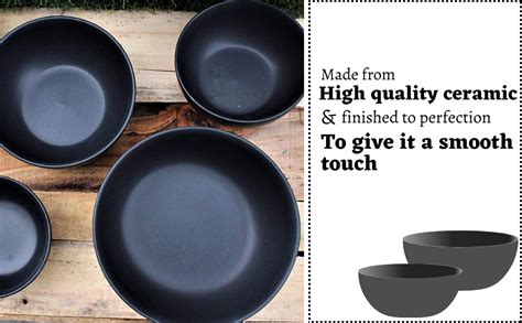Buy SEPARATE WAY Ceramic Serving Bowl, Mixing Bowl, Cereal Bowl, Soup ...