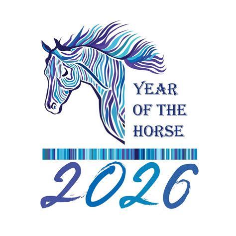 2026 Chinese new year - Horse year paper cut design. Horse head ...