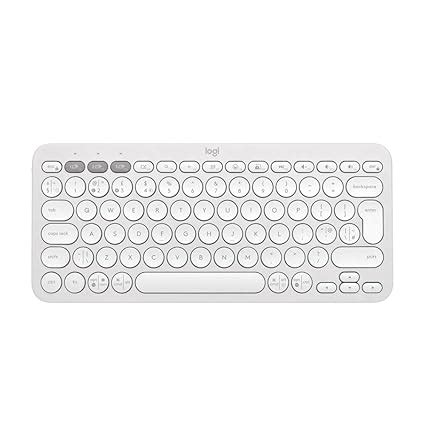 Logitech Pebble Keys 2 K380s, Multi-Device Bluetooth Wireless Keyboard ...