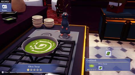 How to make Okra Soup in Disney Dreamlight Valley
