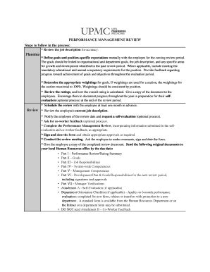 Fillable Online Performance Management. Annual review document for ...