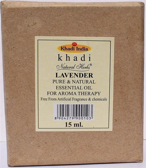 Buy Khadi Natural Herbs Lavender Pure & Natural Essential Oil - 15ml ...