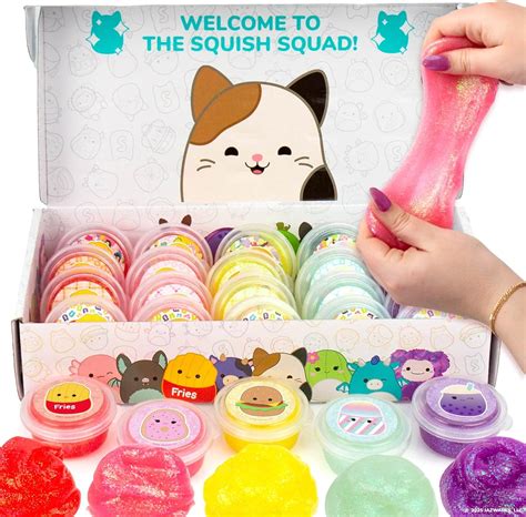 Amazon.com: Original Squishmallows Ultimate Compounds Set, 25-Pack ...