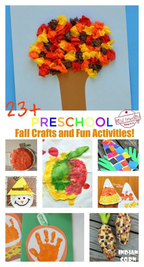Image result for Fall Crafts Pre-K