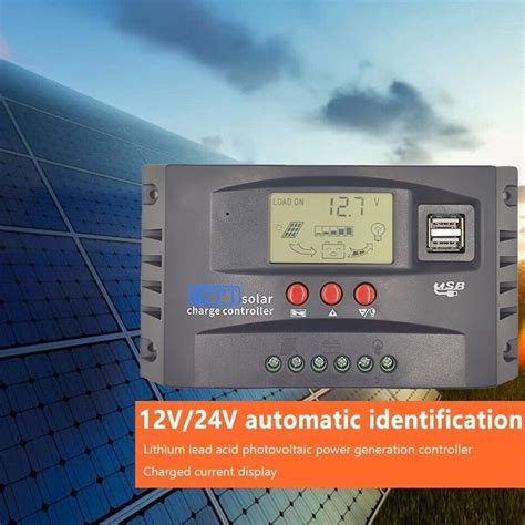 Accurate MPPT 30 100A Solar Panel Regulator for | Ubuy India