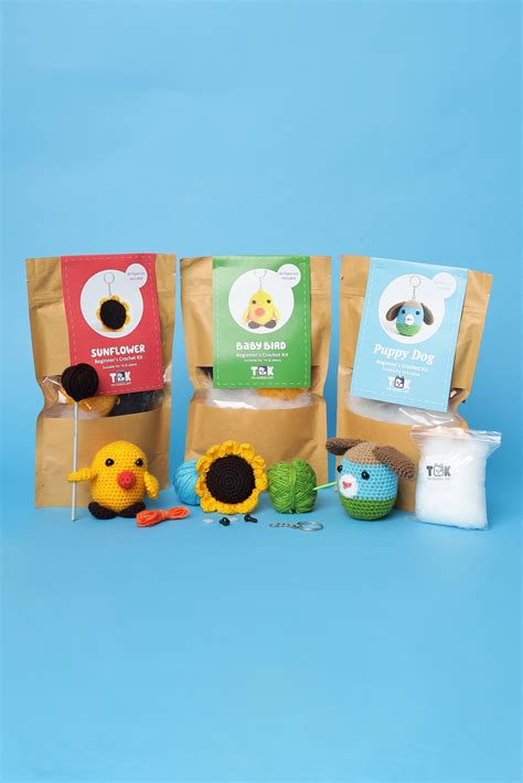 Beginner's Crochet Kit (Set of 3) – The Original Knit