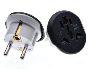Extremus ™ Original Travel Adapter Plug Converter Fireproof ABS ...