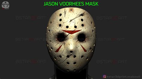 Работа Jason Voorhees Mask - Friday 13th movie 2019 - Horror Halloween ...