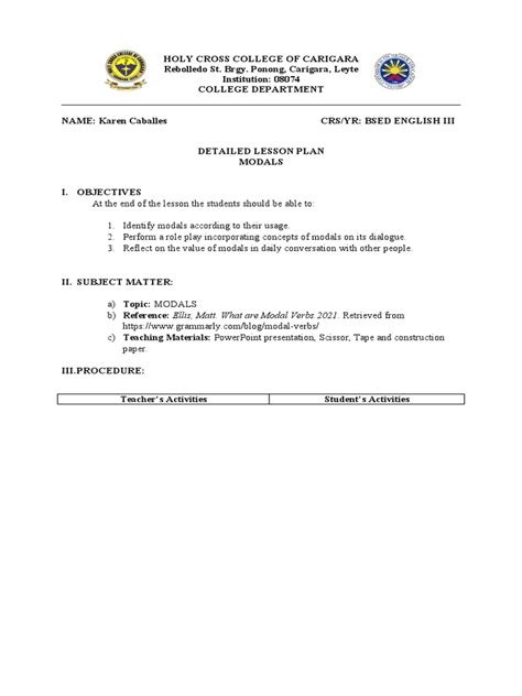 Image result for Mod Lesson Plan