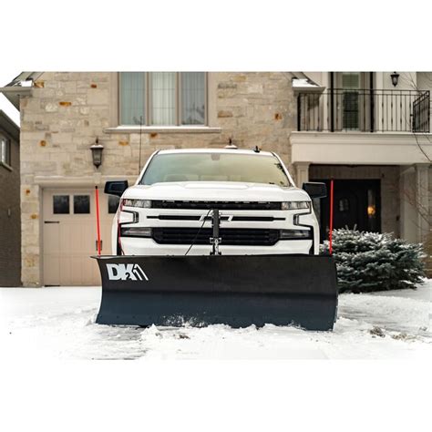 DK2 Elite 84-in W x 22-in H Steel Snow Plow STOR8422ELT at Lowes.com