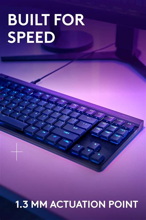 Logitech G515 TKL Wired Low Profile Gaming Keyboard, Fully Customisabl ...