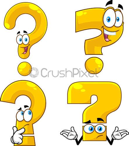 Image result for Yellow Cartoon Question Mark