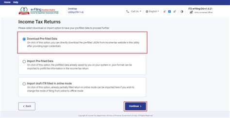 Offline Utility for ITRs User Manual | Income Tax Department