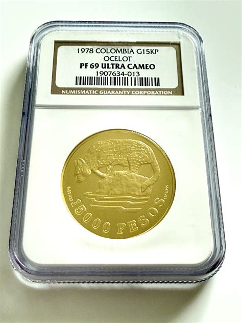 Colombia - 1978 - 15000 Pesos - Ocelote - Serie Conservación