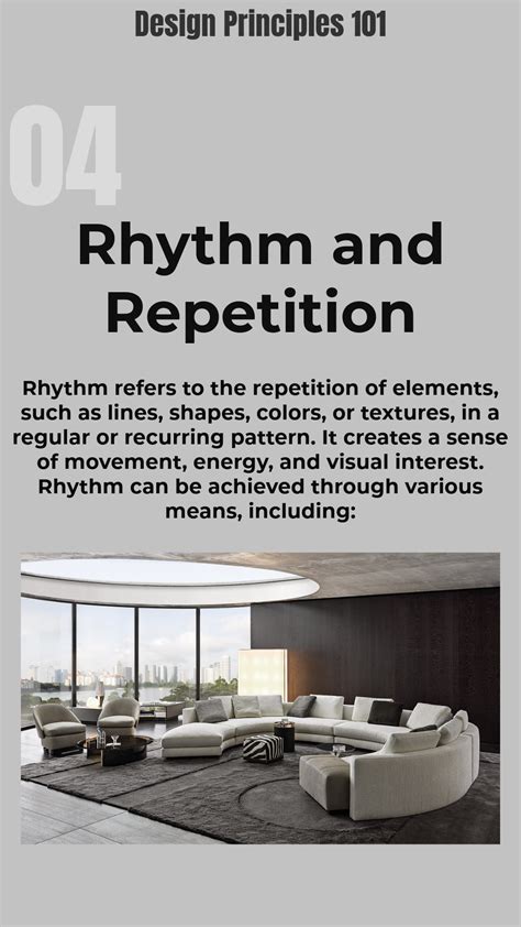Design Principles 101 - Rhythm in Design: Creating Movement and Energy ...