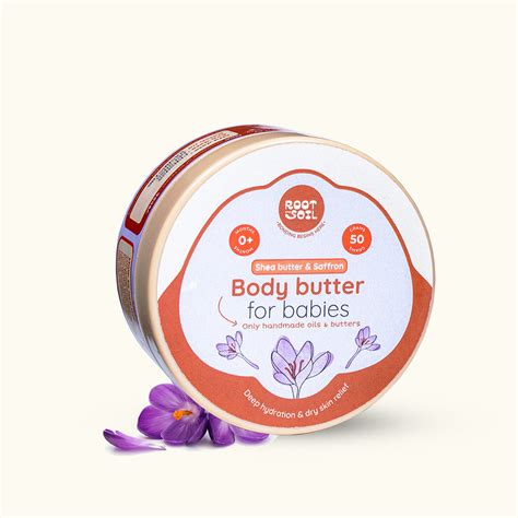 Saffron Baby Body Butter – Deep Hydration & Glow | 0+ Months – ROOT and ...