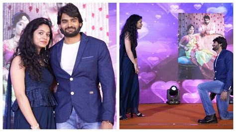 Valimai actor Kartikeya proposes to fiance Lohitha at Raja Vikramarka ...