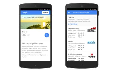 Google lancia un servizio per la comparazione delle assicurazioni auto ...