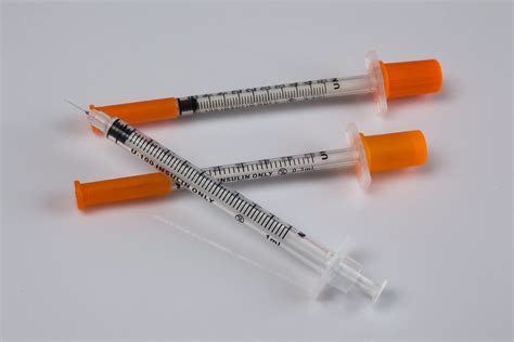 Disposable Insulin Syringe 1ml, 0.5ml & 0.3ml - CE/ISO Certified ...