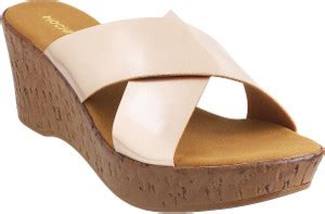 MOCHI Women Beige Wedges - Buy MOCHI Women Beige Wedges Online at Best ...