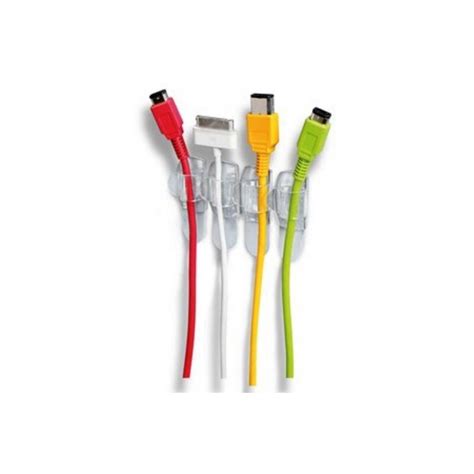 3M Kabelclips (4er Pack) selbstklebend, transparent