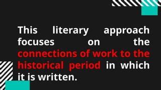 Image result for Historical Approach Example