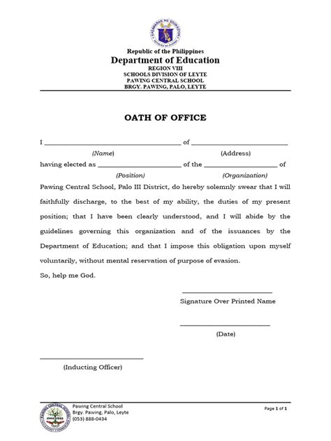 Image result for Teacher Induction Program Oath