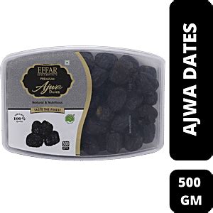 Buy Effar Dates & Dryfrutis Ajwa Dates - Premium, Natural, Rich In ...