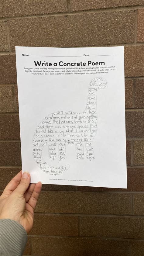 How To Write Concrete Poems: Examples and Templates - Faberk
