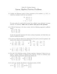 Image result for Linear Algebra Practice Problems