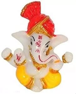 A1 EssAncial Marble Dust Ganesha Idol, Vinayaka Statue, Ganpati ...