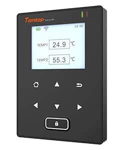 TemLog W1 WiFi Intelligent Double Temperature Sensors Data Logger ...
