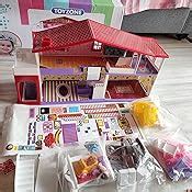 Toyzone Dream Palace Doll House(40 Pcs)-44161 | Play Set | Girls Doll ...