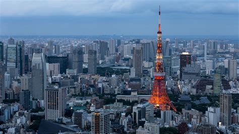 Download wallpaper 3840x2160 minato, tokyo, skyscrapers, buildings 4k ...