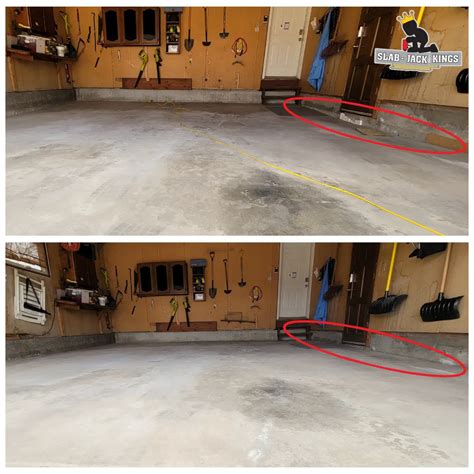 Garage Floor Leveling