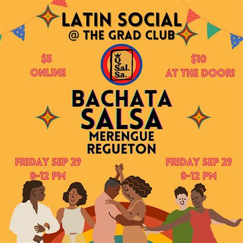 Back to School Latin Social, The Grad Club, Kingston, 29 September 2023 ...