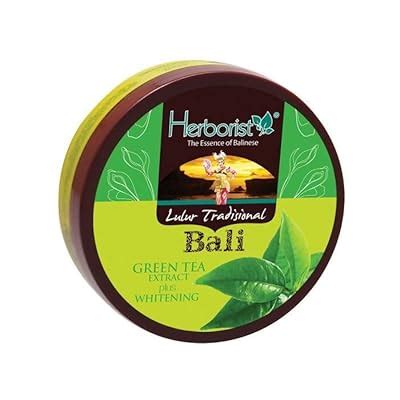 Herborist Lulur Tradisional Bali Green Tea Body India | Ubuy