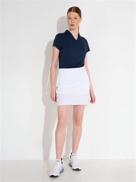 Lds Manga skorts - white Skorts - WOMEN | Golf clothing | Abacus Sportswear