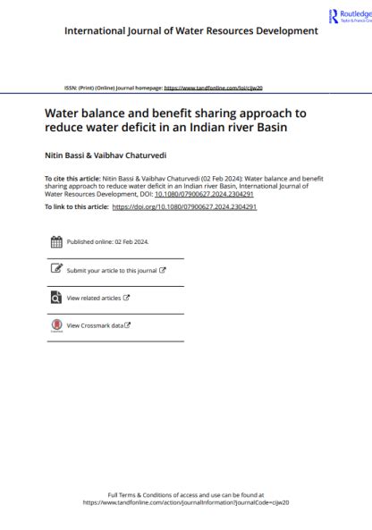 Research Publications on Sustainability & Climate Change | CEEW