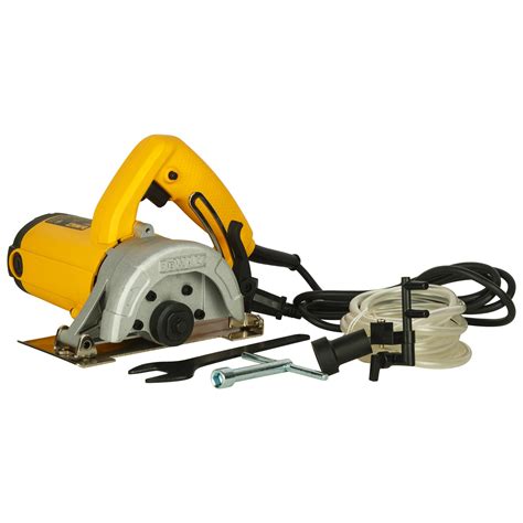 DEWALT DW862 1270 Watt 4-Inch Heavy Duty Wet Marble Cutter/Tile Cutter ...