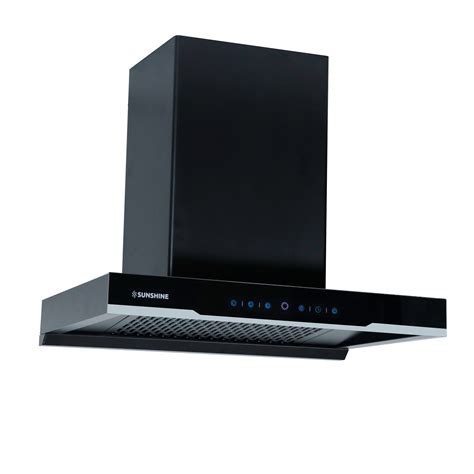 Sunshine Leroy Silent Wall Mounted Designer Auto Clean Hoods Chimney 6 ...