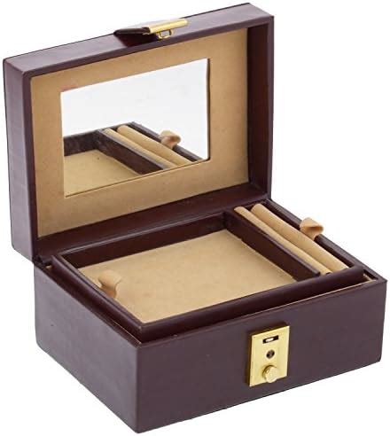 Leatherman Genuine Leather Brown Color/Delux Jewellery Box for Women ...