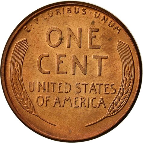 One Cent 1945 Wheat Penny, Coin from United States - Online Coin Club