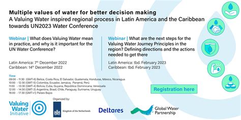 Webinars on Valuing Water in Latin America and the Caribbean - GWP