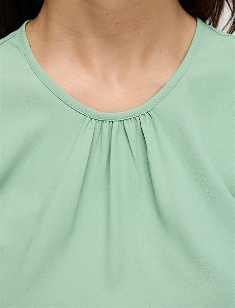 Buy Puff Sleeve Top at Marks & Spencer