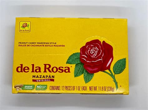 De La Rosa Mazapan, Dulce Mexicano, Mexican Candy, Traditional Candy ...